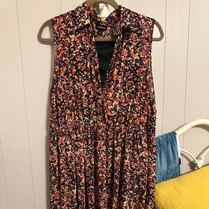 Torrid Multicolor Floral Dress size 2